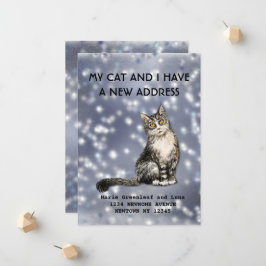 Mitt katt och jag har flyttat Meddelande