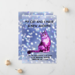 Mitt katt och jag har flyttat Meddelande