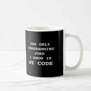 MITT KODIFIERA - att programmera skämt Kaffemugg