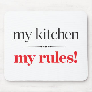 Mitt kök, min regler musmatta