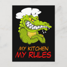 Mitt kök mina regler, Alligator kock, Rolig sport