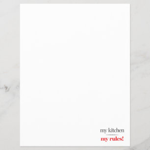 Mitt kök, mina regler reklamblad