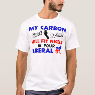 Mitt kolfotspår! tee shirt