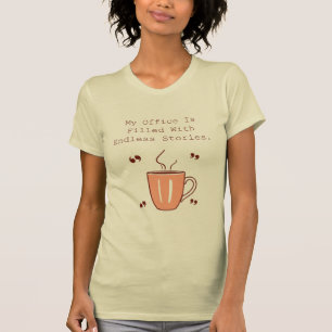 Mitt Kontor Är Fullt Med Oändliga Berättelser Läsa T Shirt