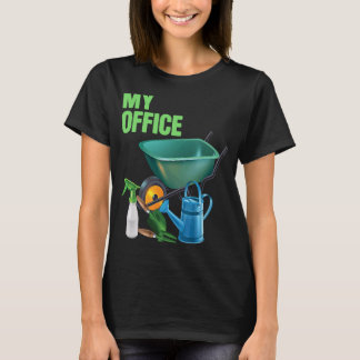 Mitt kontor Garden Gardener Gardens Planti T Shirt