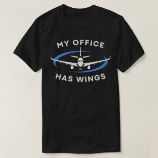 Mitt Kontor Har Vingar T Shirt