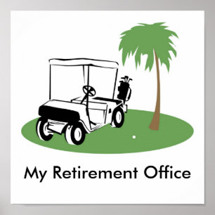 Mitt kontor i Pension Poster