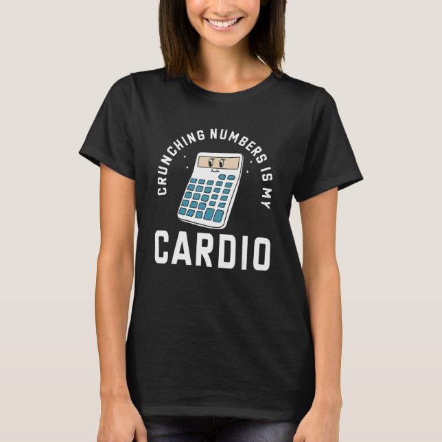 Mitt kort är mina bokföringskontonummer t shirt (Framsida)