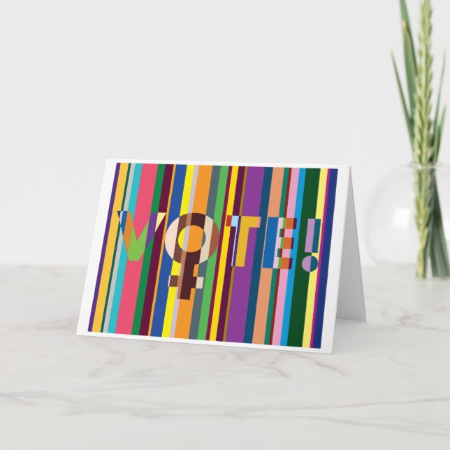 Mitt kort - "Kvinnor bestämmer" (OMRÖSTNING!) (Framsida)