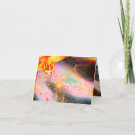 Mitt kort, till/från, gyllene design tack kort