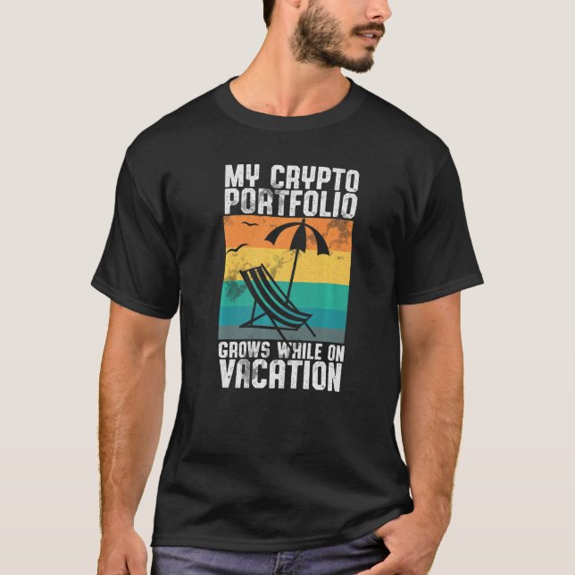 Mitt krypteringskonto ökar när datorn är vakant t shirt (Framsida)