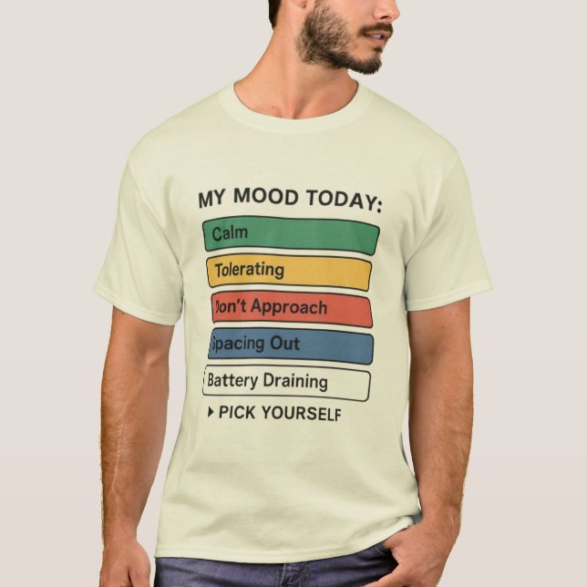 Mitt läge i dag - Lönsamhetsgrafik T Shirt (Framsida)