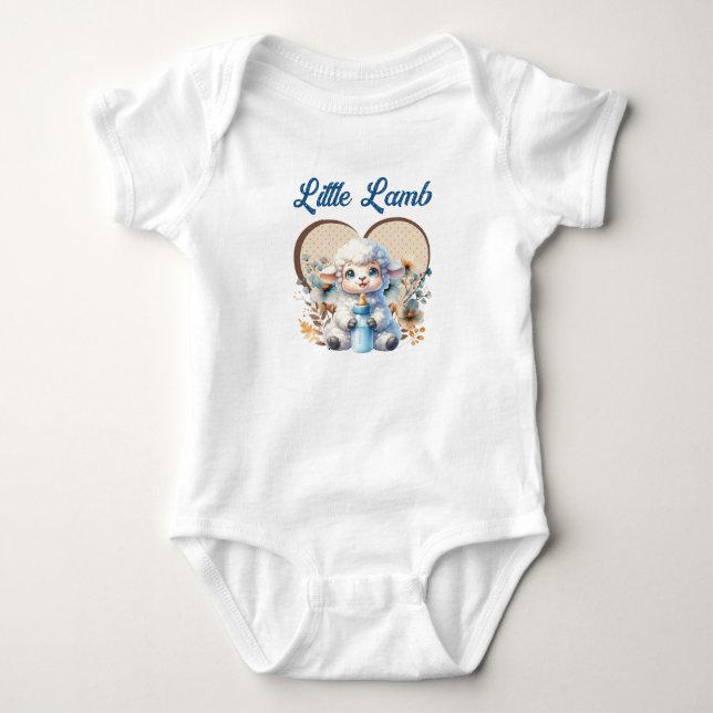 Mitt lilla lamm t shirt (Framsida)