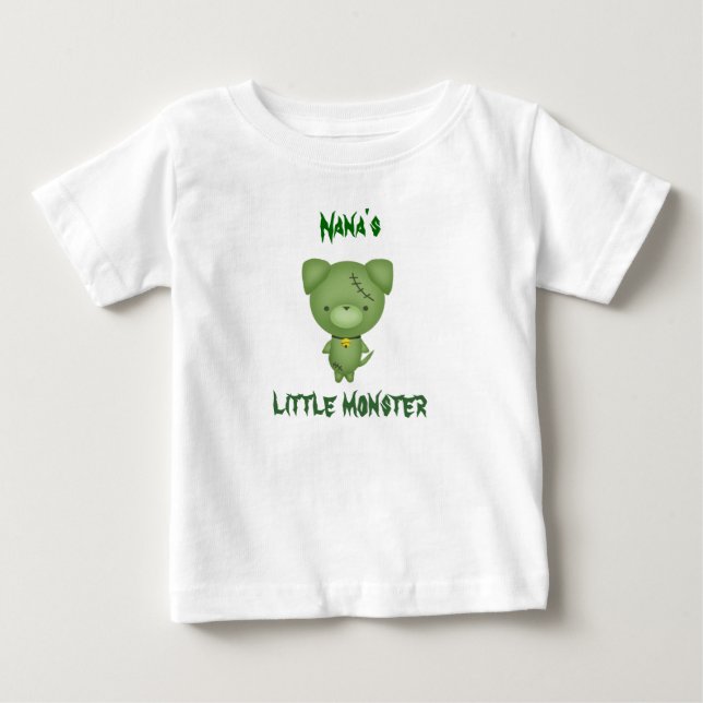 Mitt lilla monster tee shirt (Framsida)