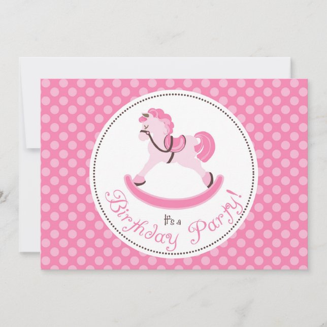 Mitt lite kort 3 för ponnyinbjudanfoto (Framsida)