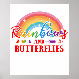 mitt liv är alla regnbågar och fjärilar.png poster