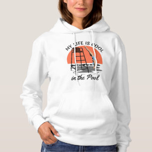 Mitt liv är Coola i Bassäng - Perfektens Simma Des T Shirt