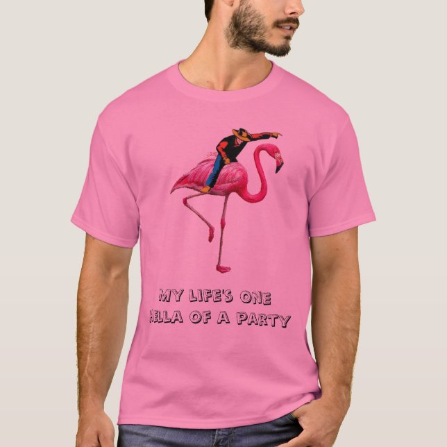Mitt liv är en partyskjorta t-shirt (Framsida)