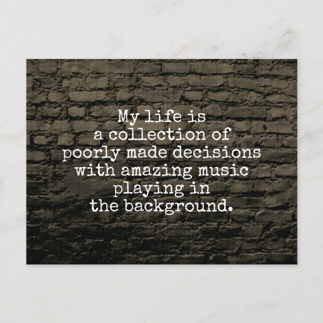 Mitt liv är en samling vykort (Framsida)