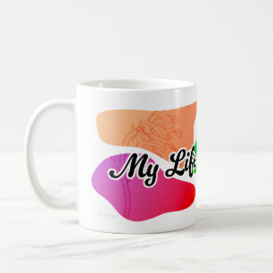 Mitt liv är en välsignelse kaffemugg