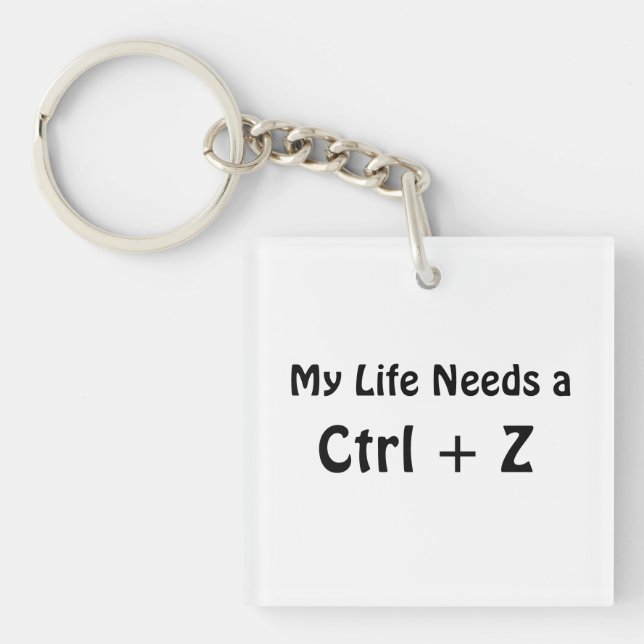 Mitt liv behöver en Ctrl + Z (Framsidan)