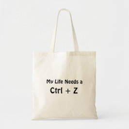 Mitt liv behöver en Ctrl + Z Tygkasse