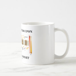 Mitt liv beror på aktivtransport (humorn) kaffemugg