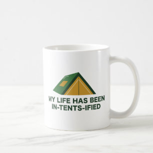 Mitt liv har blivit inlärt i Tält Kaffemugg