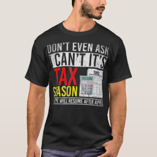 Mitt liv kommer att återupptas efter april månad t shirt