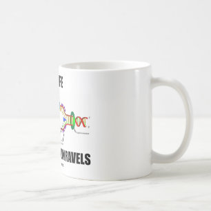 Mitt liv river upp vanligt (DNA-replicationen) Kaffemugg