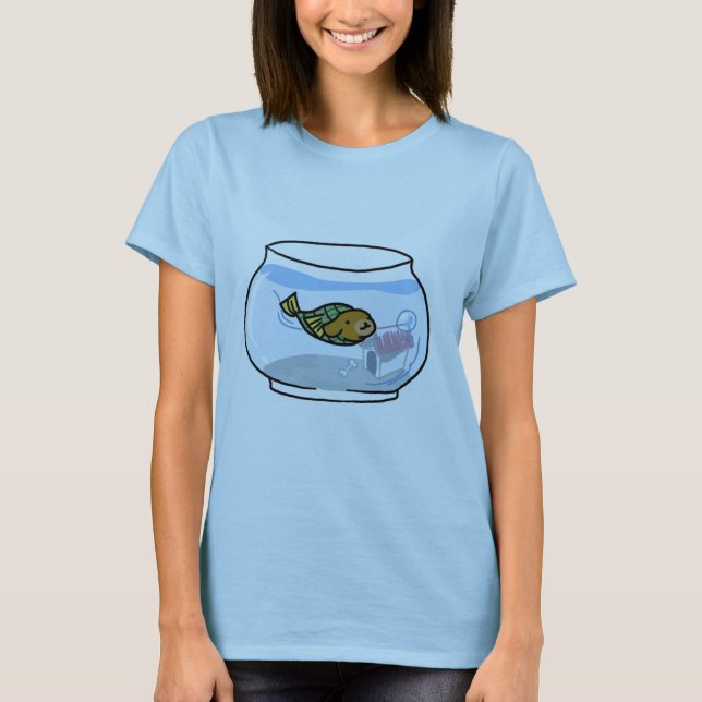 Mitt liv som en Dogfish Tee Shirt (Framsida)