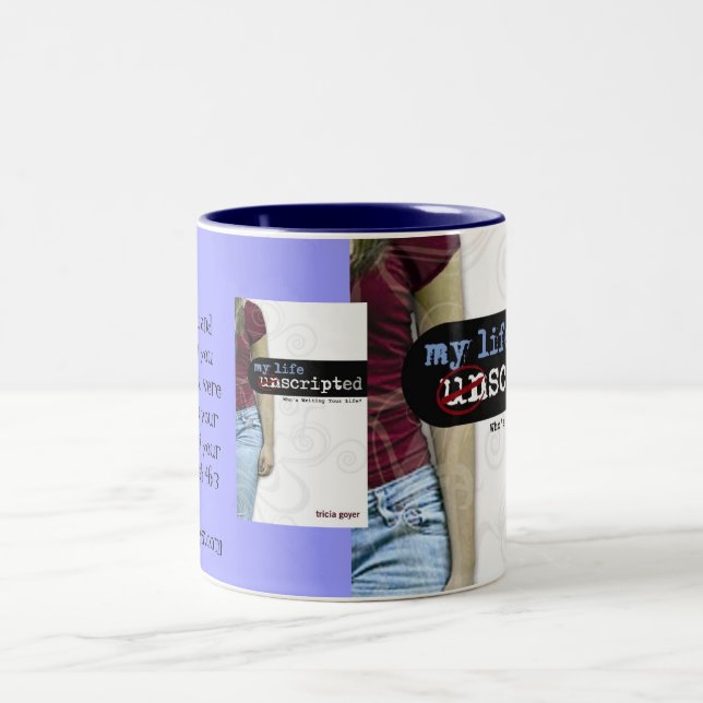 Mitt liv Unscripted mugg (Center)