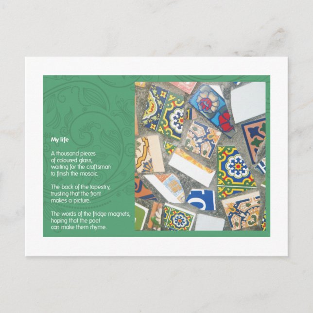 Mitt liv vykort (Framsida)