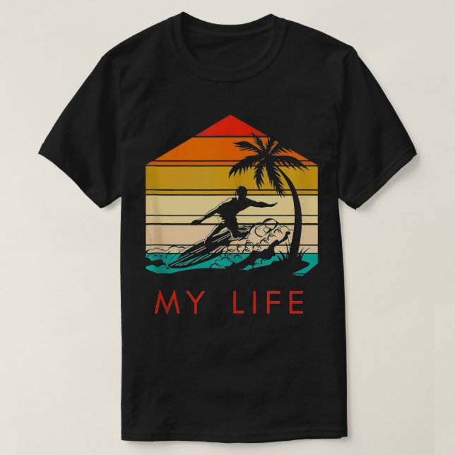 Mitt livsuppehållande t shirt (Design framsida)