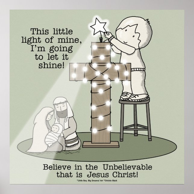 Mitt ljus poster (Framsidan)