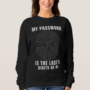 Mitt Lösenord Är De Sista 8 Sifferna Av Pi Progra T Shirt