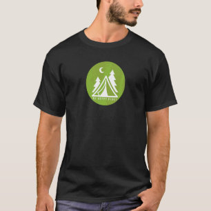 Mitt Lycklig Ställe Trendig Camper Hiker Rver Summ T Shirt
