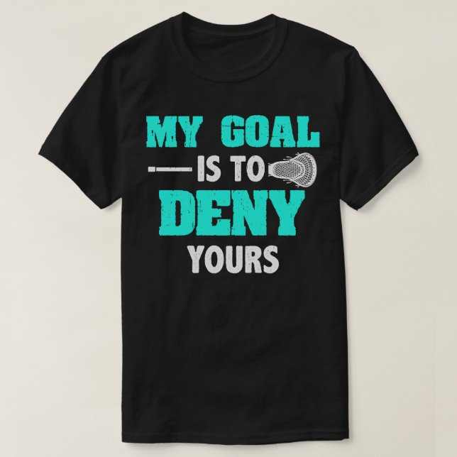 Mitt mål är att förneka era t shirt (Design framsida)