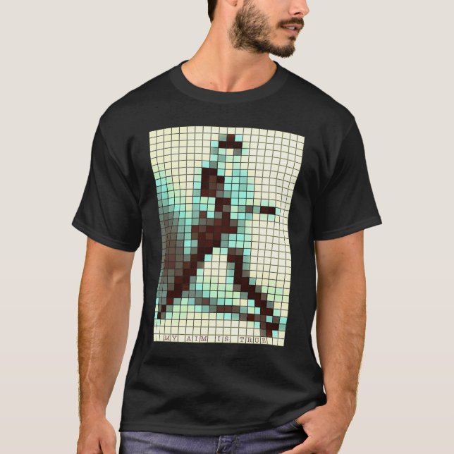Mitt mål är sant t shirt (Framsida)