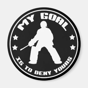Mitt mål, Fält Hockey Goalie Magnet