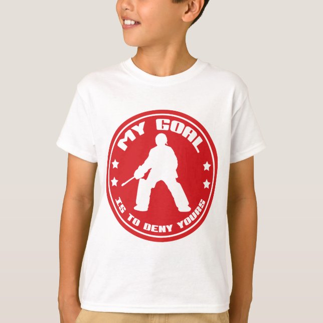 Mitt mål, Fält Hockey Goalie Tee (Framsida)