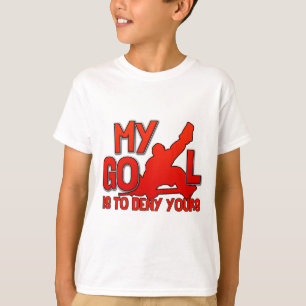 Mitt mål, hockeyGoalie T Shirt
