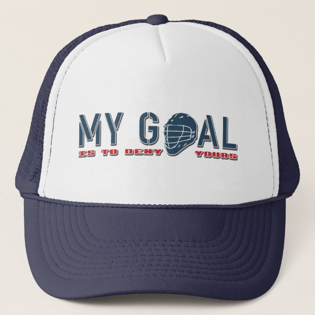 Mitt mål, Lacrosse Goalie Hat Truckerkeps (Framsida)