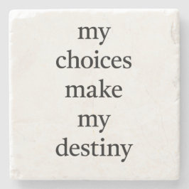 Mitt mål Underlägg Marble Stone