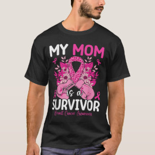 Mitt Mamma är ett överlevnadsstöd för bröstcancer T Shirt