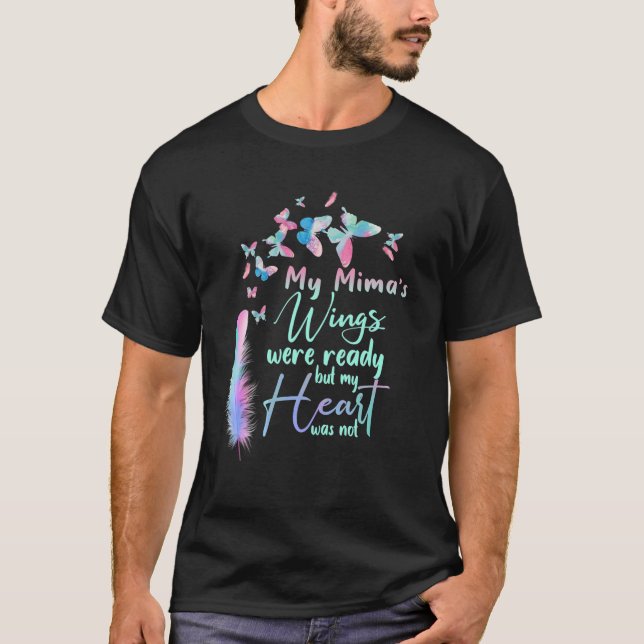Mitt Mimas Redo i Vingar, men mitt hjärta var inte T Shirt (Framsida)