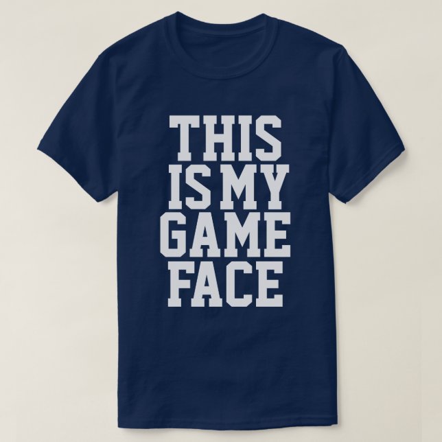 Mitt modiga ansikte tee shirt (Design framsida)