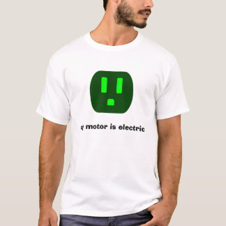 mitt motoriskt är elektriskt t-shirt