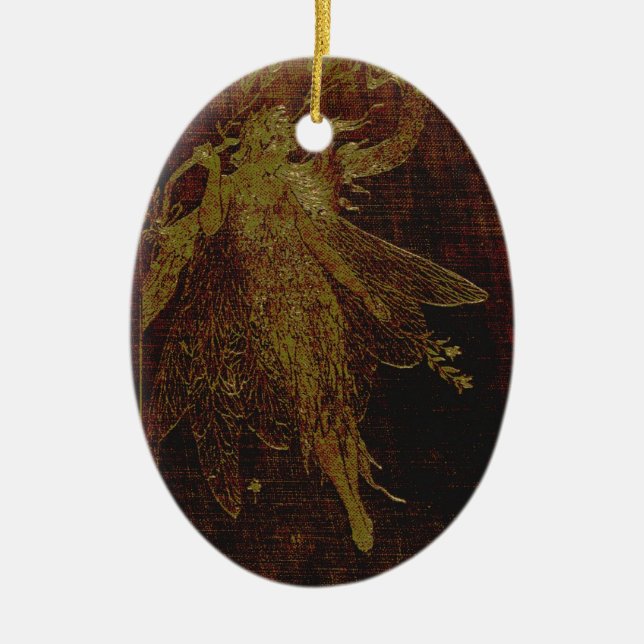 Mitt mycket egna prydnadsföremål julgransprydnad keramik (Framsidan)