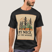 Mitt Nacke i Skogen Basic T-Shirt